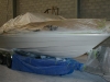 20' Bayliner 205 masked & in Primer