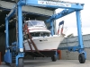 35 Riviera on travel lift 35 Riviera on travel lift